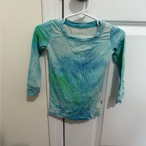 Little Sleepies Tidepool Watercolor Two-Piece Pajama Set